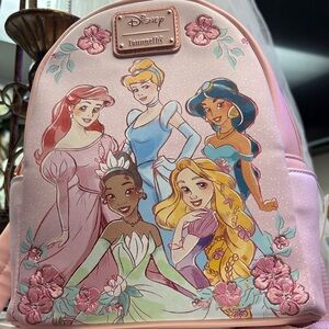 Loungefly Disney Princess Pink Backpack